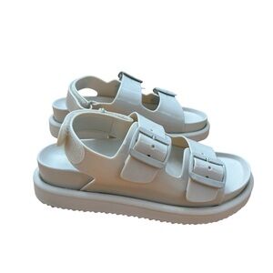 H&M Jelly Platform Buckle Sandals